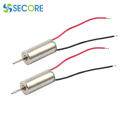 6mm Tiny Vibration Motor For Toys, 4.5v 13000rpm Micro Coreless Motor Brush Dc Motor