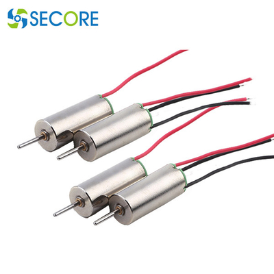 6mm Tiny Vibration Motor For Toys, 4.5v 13000rpm Micro Coreless Motor Brush Dc Motor