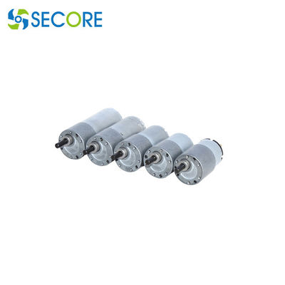 Diameter 37mm Micro Gear Motor , Spur Gearhead BLDC 12V Motor