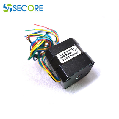 4000rpm Square Bldc Motor Permanent Magnet 12V 24V 26W With 120 Degree Angle