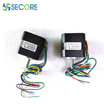 4000rpm Square Bldc Motor Permanent Magnet 12V 24V 26W With 120 Degree Angle
